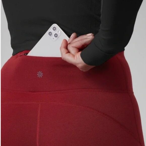 Athleta Altitude Tight in Polartec Power Stretch Fleece Lined‎ Leggings Size 2X - Picture 13 of 16
